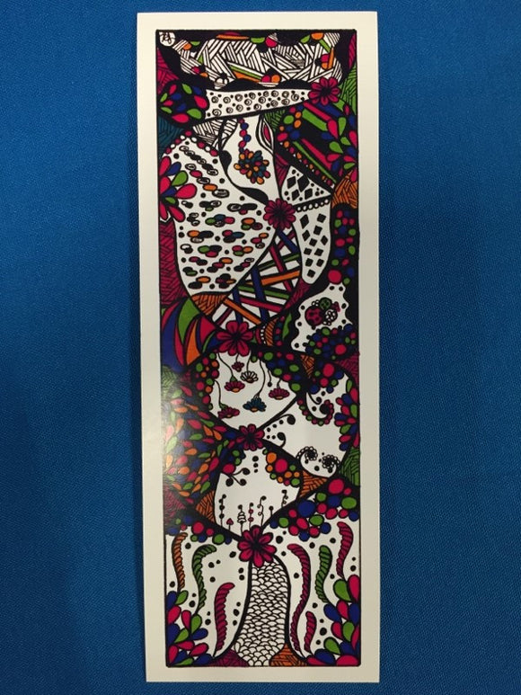 Handmade Zenmind Bookmark made by Kimberly Fagan