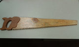 Handmade Decorative Wooden Saw  - Turkey Duster Game Calls